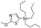 2-Methoxy-5-(tributylstannyl)-1,3-thiazole Struktur