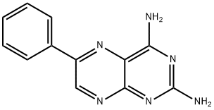 2,4-Diamino-6-phenylpteridine hydrochloride Struktur