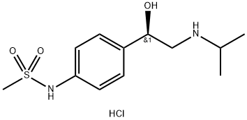 (-)-Sotalol hydrochloride Struktur