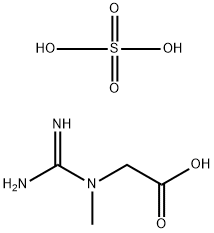 CREATINE HEMISULFATE SALT Struktur