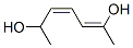 2,4-Heptadiene-2,6-diol, (Z,Z)- (9CI) Struktur