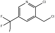 2-Chloro-3-chloroMethyl-5-trifluoroMethyl-pyridine Struktur