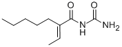 1-(2-Amilcrotonil)urea [Italian] Struktur