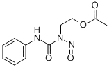 1-(Methylenecarboxyethyl)-1-nitroso-3-phenylurea Struktur