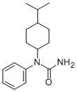 1-(4-Isopropylcyclohexyl)-1-phenylurea Struktur