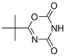 2H-1,3,5-Oxadiazine-2,4(3H)-dione,  6-(1,1-dimethylethyl)- Struktur