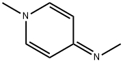 Methanamine, N-(1-methyl-4(1H)-pyridinylidene)- (9CI) Struktur