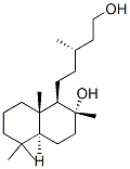 (13S)-Labdane-8,15-diol Struktur