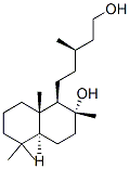 (13R)-Labdane-8,15-diol Struktur