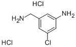 3-AMINO-5-CHLORO-BENZENEMETHANAMINE DIHYDROCHLORIDE Struktur