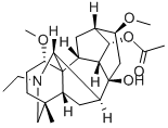 14-O-ACETYLSACHACONITINE Struktur