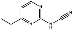 Cyanamide, (4-ethyl-2-pyrimidinyl)- (9CI) Struktur