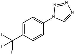 1-(4-(Trifluoromethyl)Phenyl)-1H-Tetrazole Struktur