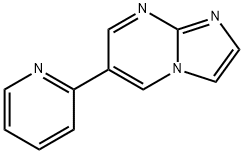 6-(PYRIDIN-2-YL)IMIDAZO[1,2-A]PYRIMIDINE Struktur