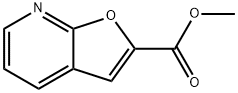 METHYL-FURO[2,3-B]PYRIDINE-2-CARBOXYLIC ACID Struktur