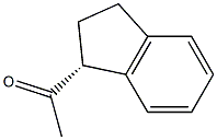 Ketone, 1-indanyl methyl, (R)-(-)- (8CI) Struktur