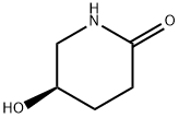 (R)-5-HYDROXY-PIPERIDIN-2-ONE Struktur