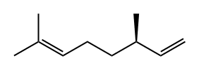 (-)-BETA-CITRONELLENE Struktur