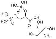 2 3-DIPHOSPHO-D-GLYCERIC ACID TRIS Struktur