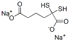 MESO-A-A-DIMERCAPTOADIPIC ACID DISODIUM Struktur