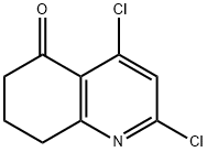 2,4-dichloro-7,8-dihydro-6H-quinolin-5-one Struktur