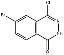 6-BroMo-4-chlorophthalazin-1(2H)-one Struktur