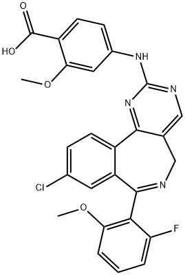 MLN-8237 Struktur