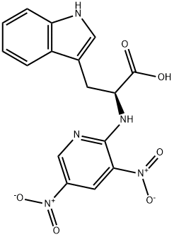 DNPYR-DL-TRYPTOPHAN Struktur