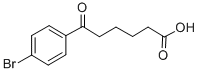 6-(4-BROMOPHENYL)-6-OXOHEXANOIC ACID Struktur