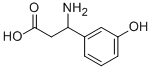 3-(3-HYDROXYPHENYL)-DL-BETA-ALANINE
 Struktur