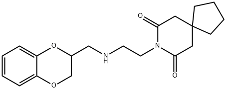 Binospirone Struktur