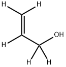 ALLYL-D5 ALCOHOL, 98 ATOM % D Struktur