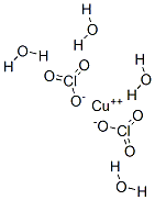 COPPER(II)CHLORATE,TETRAHYDRATE Struktur