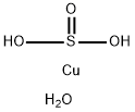 COPPER(I)SULPHITE,MONOHYDRATE Struktur