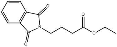 1,3-Dioxoisoindoline-2-butyric acid ethyl ester Struktur