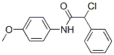 2-CHLORO-N-(4-METHOXYPHENYL)-2-PHENYLACETAMIDE Struktur