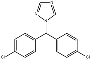 1,4'-DICHLOROBENZYL-1,2,4-TRIAZOLE Struktur