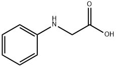 Anilinoacetic acid Struktur