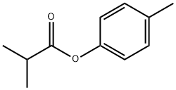 P-TOLYL ISOBUTYRATE Struktur