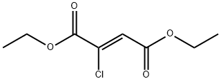 ALPHA-CHLOROFUMARICACIDDIETHYLESTER Struktur