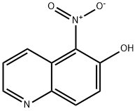 6-Hydroxy-5-nitroquinoline Struktur