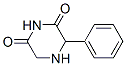 2,6-Piperazinedione,3-phenyl-(6CI) Struktur