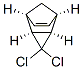 Tricyclo[3.2.1.02,4]oct-6-ene, 3,3-dichloro-, (1-alpha-,2-alpha-,4-alpha-,5-alpha-)- (9CI) Struktur