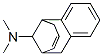 5,6,9,10-tetrahydro-N,N-dimethyl-5,9-methanobenzocycloocten-11-amine Struktur