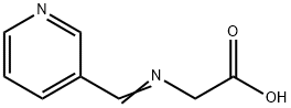 Glycine, N-(3-pyridinylmethylene)- (9CI) Struktur