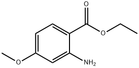 ethyl 2-amino-4-methoxybenzoate Struktur