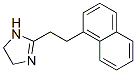 4,5-Dihydro-2-[2-(1-naphthalenyl)ethyl]-1H-imidazole Struktur