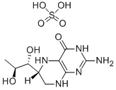 (6R)-Tetrahydro-L-biopterin Sulfate Struktur