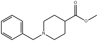 1-芐基-4-哌啶甲酸甲酯 結(jié)構(gòu)式