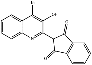 2-(4-Brom-3-hydroxy-2-chinolyl)-1H-inden-1,3(2H)-dion